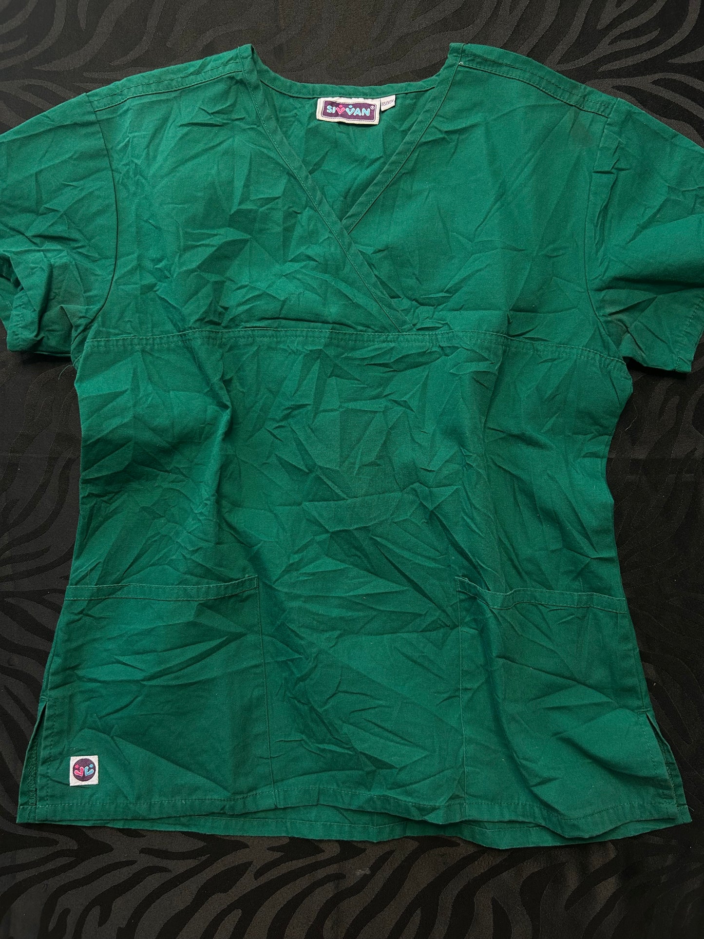 Delantal verde talla XS