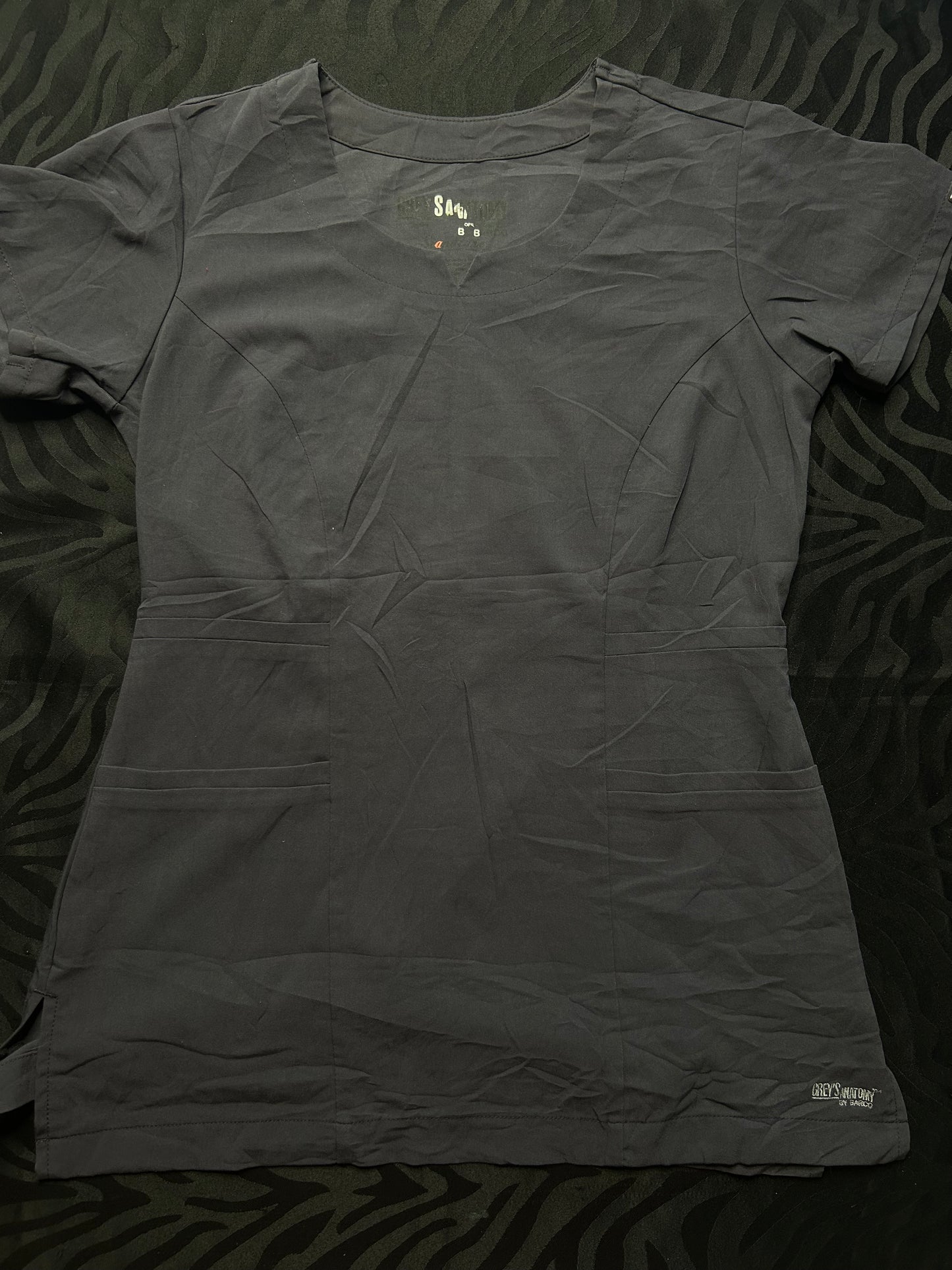 Delantal gris greys anatomy talla XS