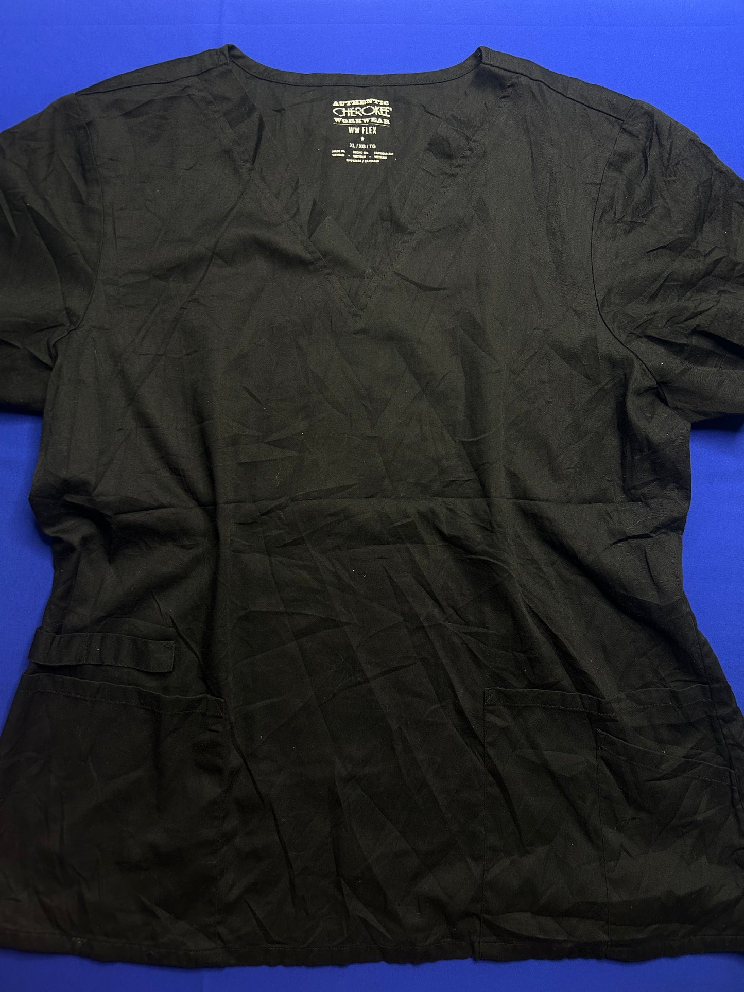 Delantal negro talla XL