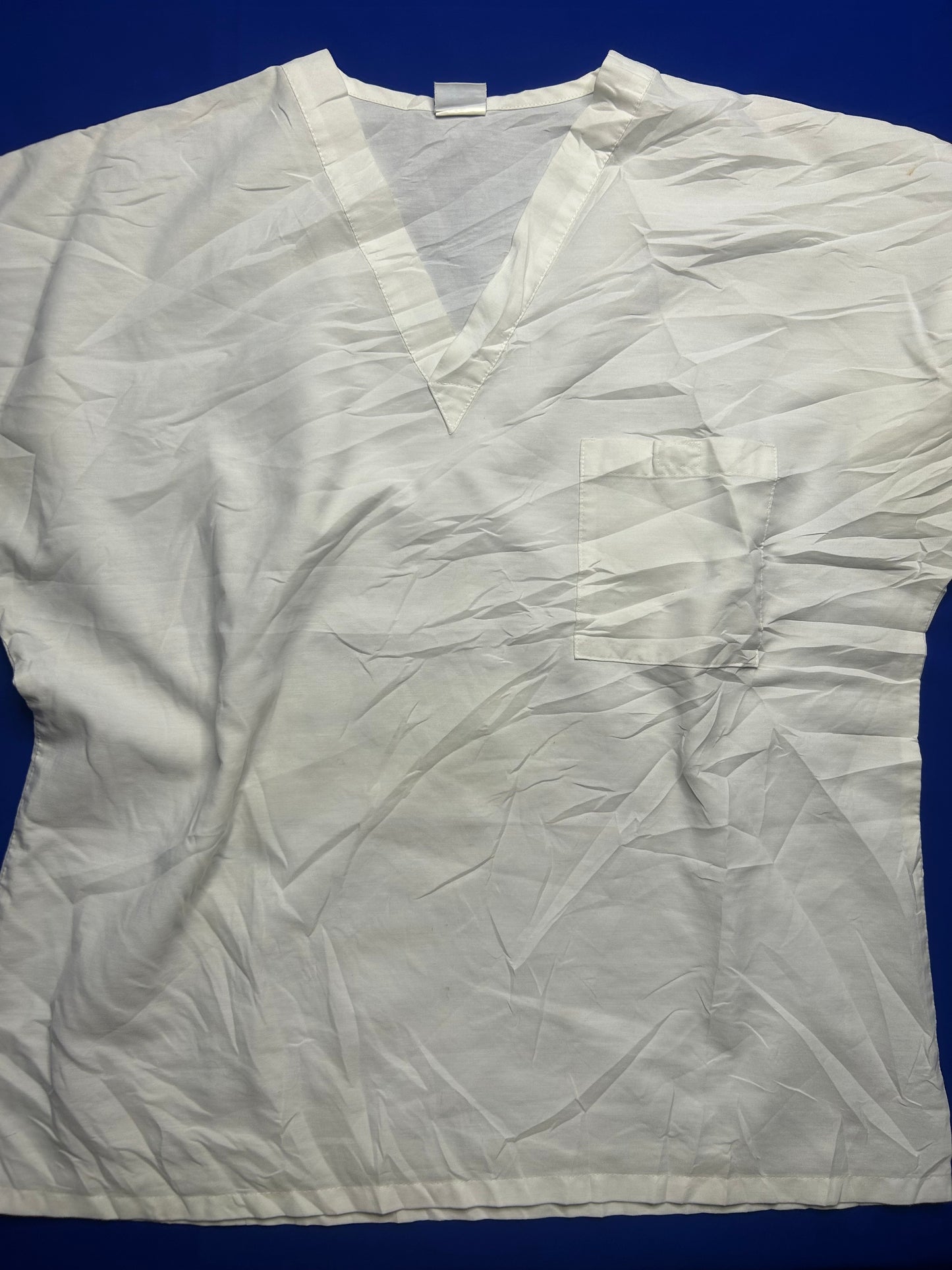 Delantal blanco talla XL