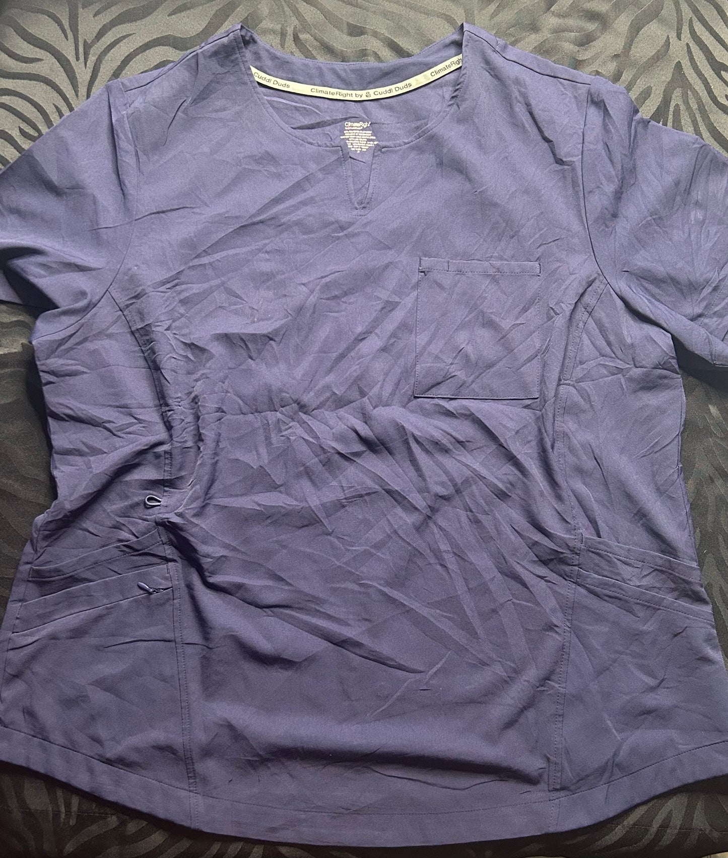 Delantal azul marino talla XXL