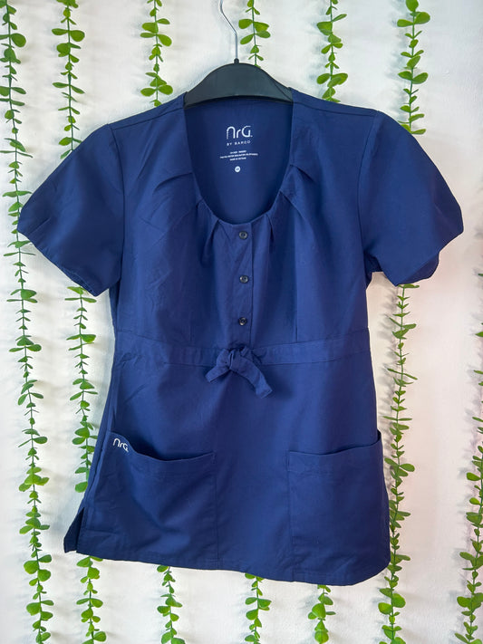 Delantal azul marino talla XS