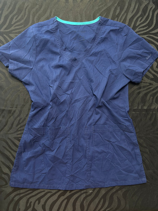 Delantal azul marino talla XS