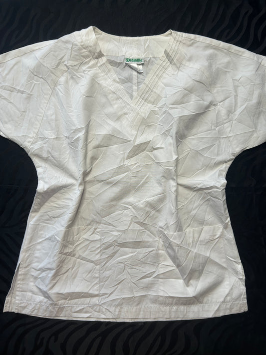 Delantal blanco talla XS