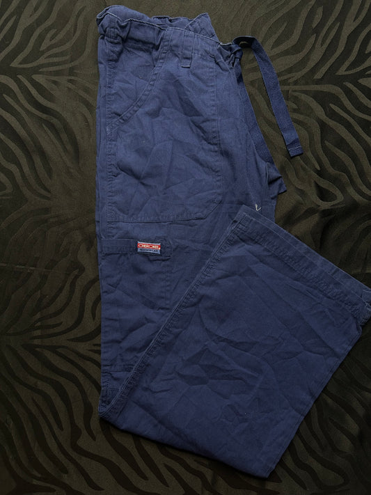 Pantalón azul marino cherokee talla XXS