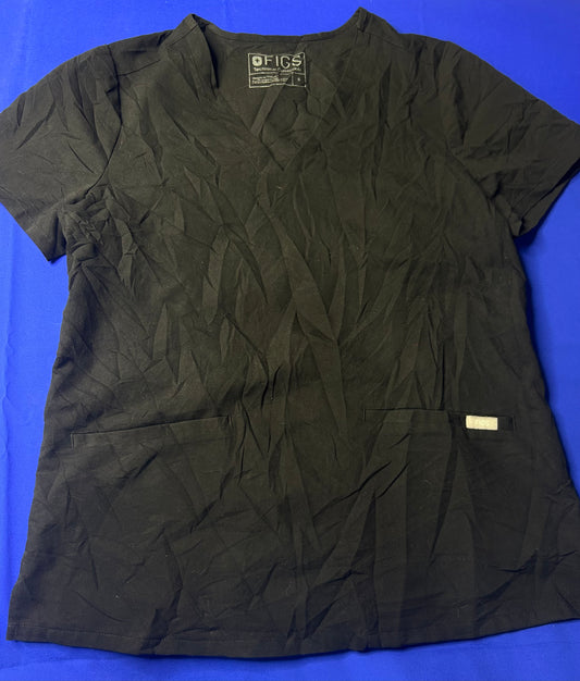 Delantal negro figs talla S