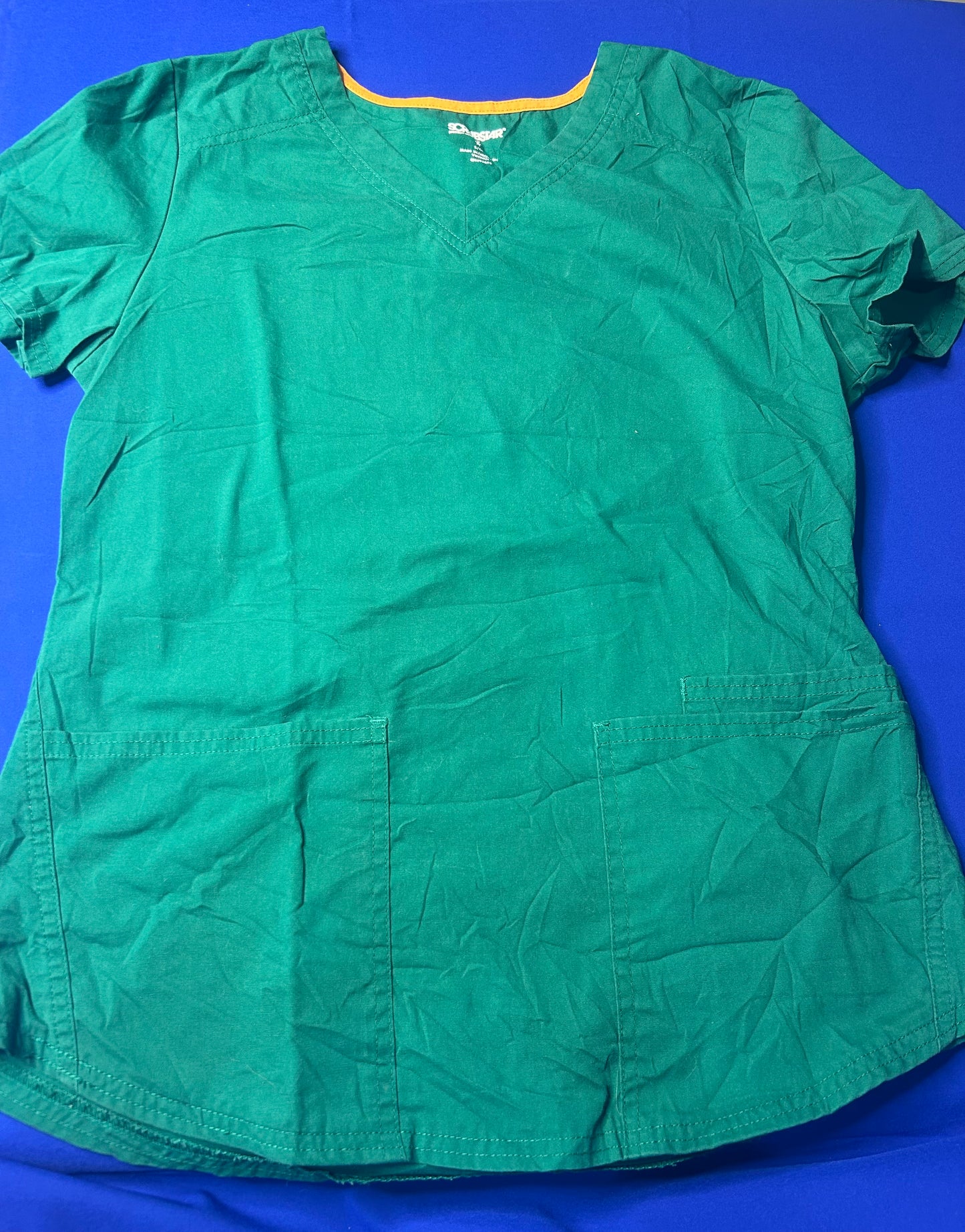 Delantal verde scrubstar talla S