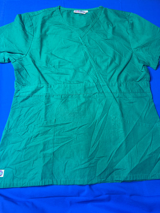 Delantal verde talla S