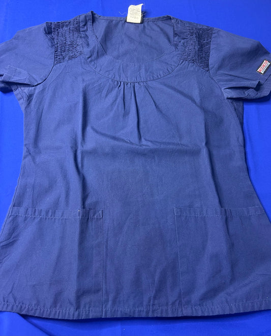 Delantal azul marino cherokee talla S