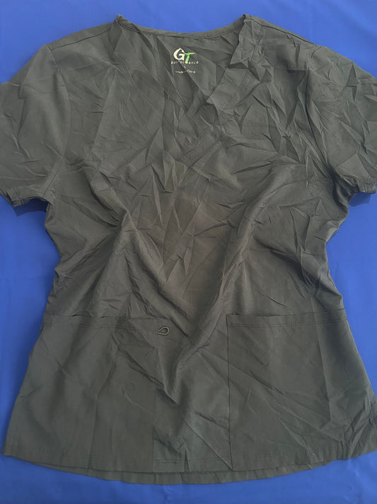 Delantal gris oscuro talla S