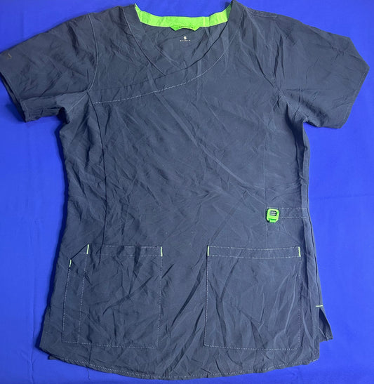 Delantal azul marino talla S