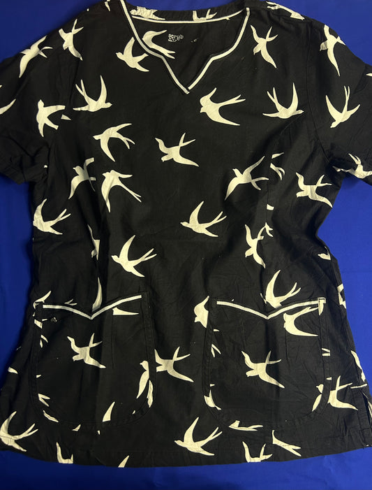 Delantalel negro talla S