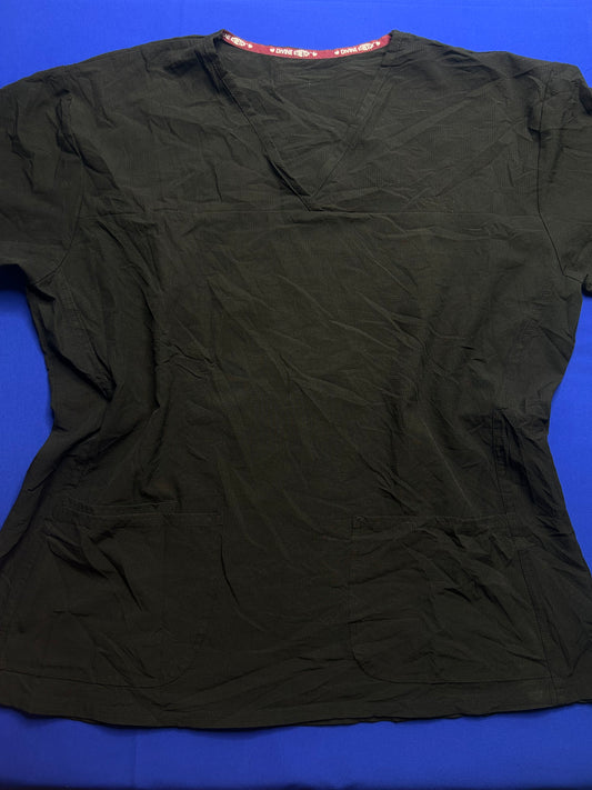 Delantal negro talla XL
