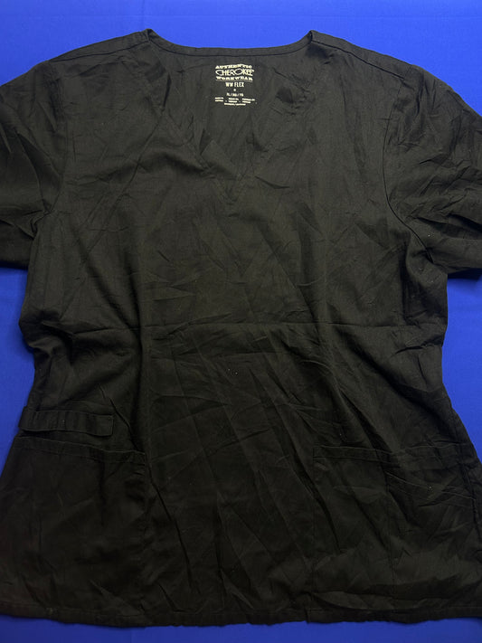 Delantal negro talla XL