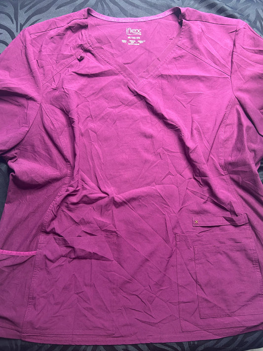 Delantal burdeo talla 3XL