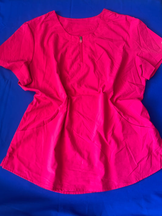 Delantal fucsia talla L