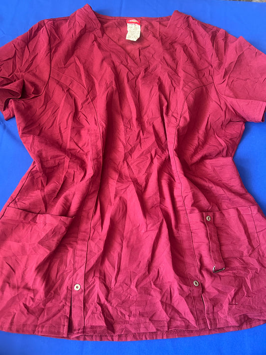 Delantal burdeo talla L