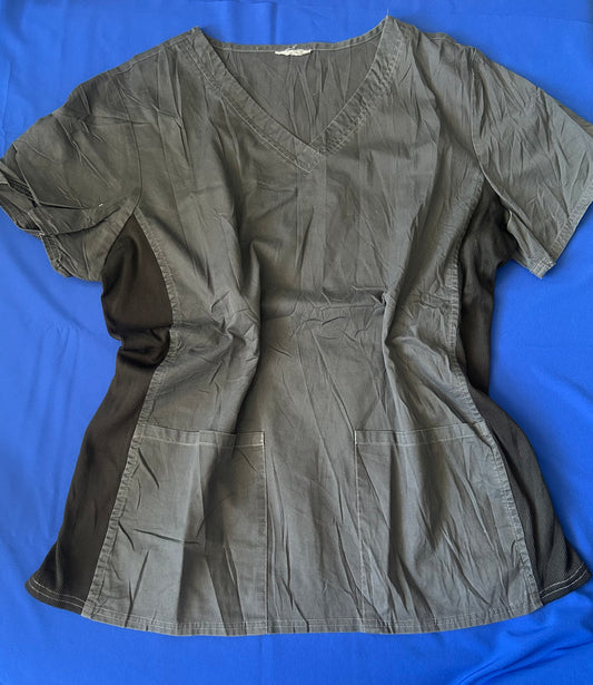 Delantal gris talla L