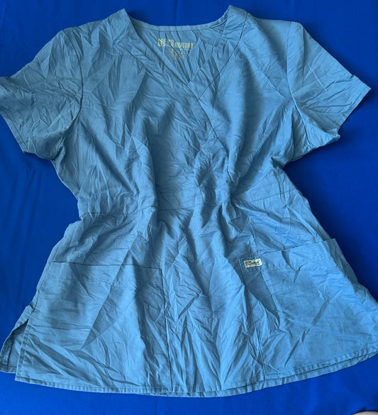 Delantal celeste talla L