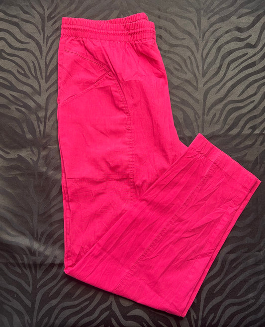 Pantalón fucsia talla XL